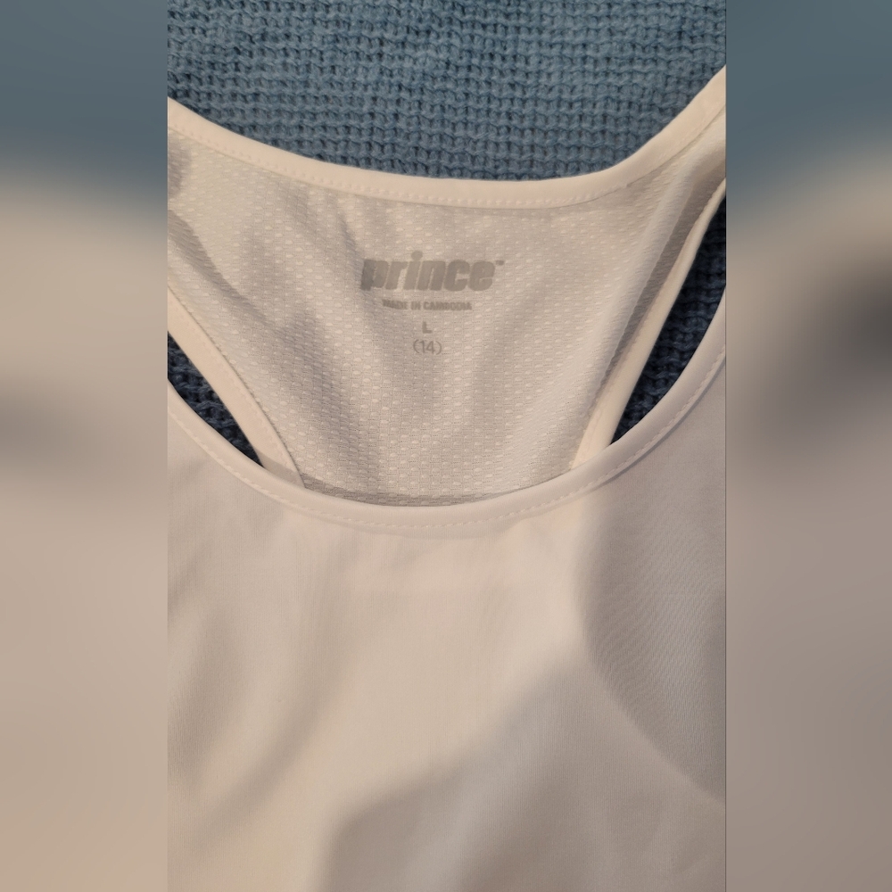 Prince Classic White Sports Tank